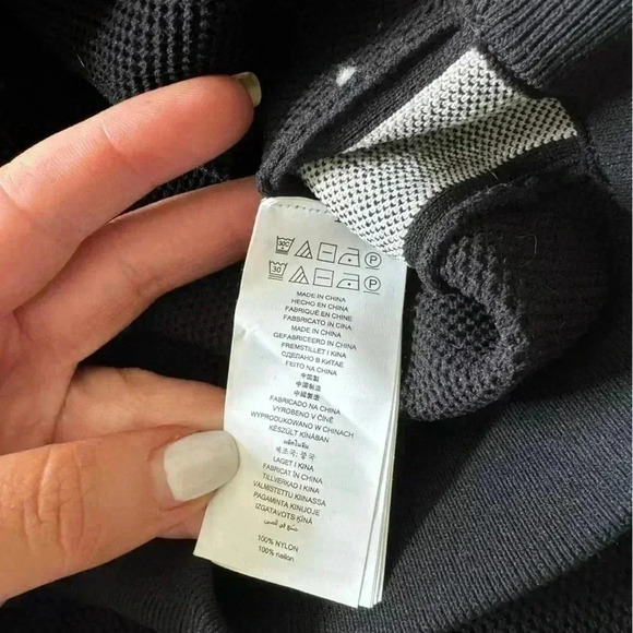 Michael Kors Logo Tape Textured Knit Pencil Skirt - Picture 8 of 9